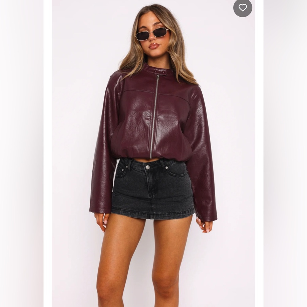 White Fox - All Your Problems Denim Skort